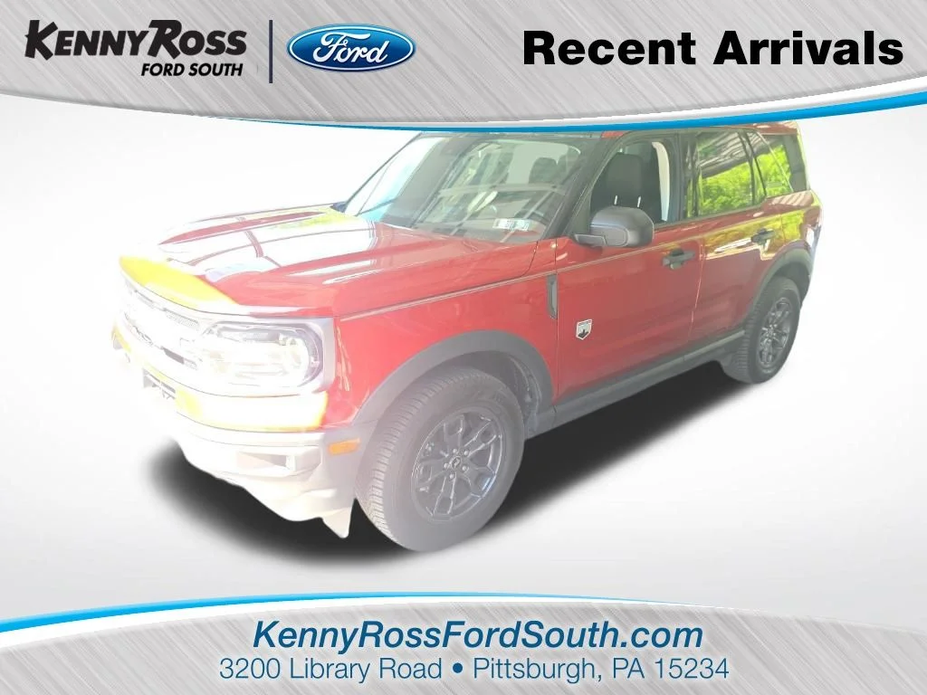 Used 2023 Hot Pepper Red Tinted Clearcoat Ford Big Bend image 1