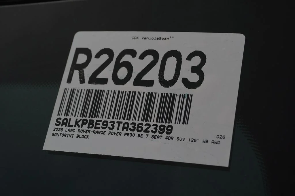 New 2026 Santorini Black Land Rover SE image 40