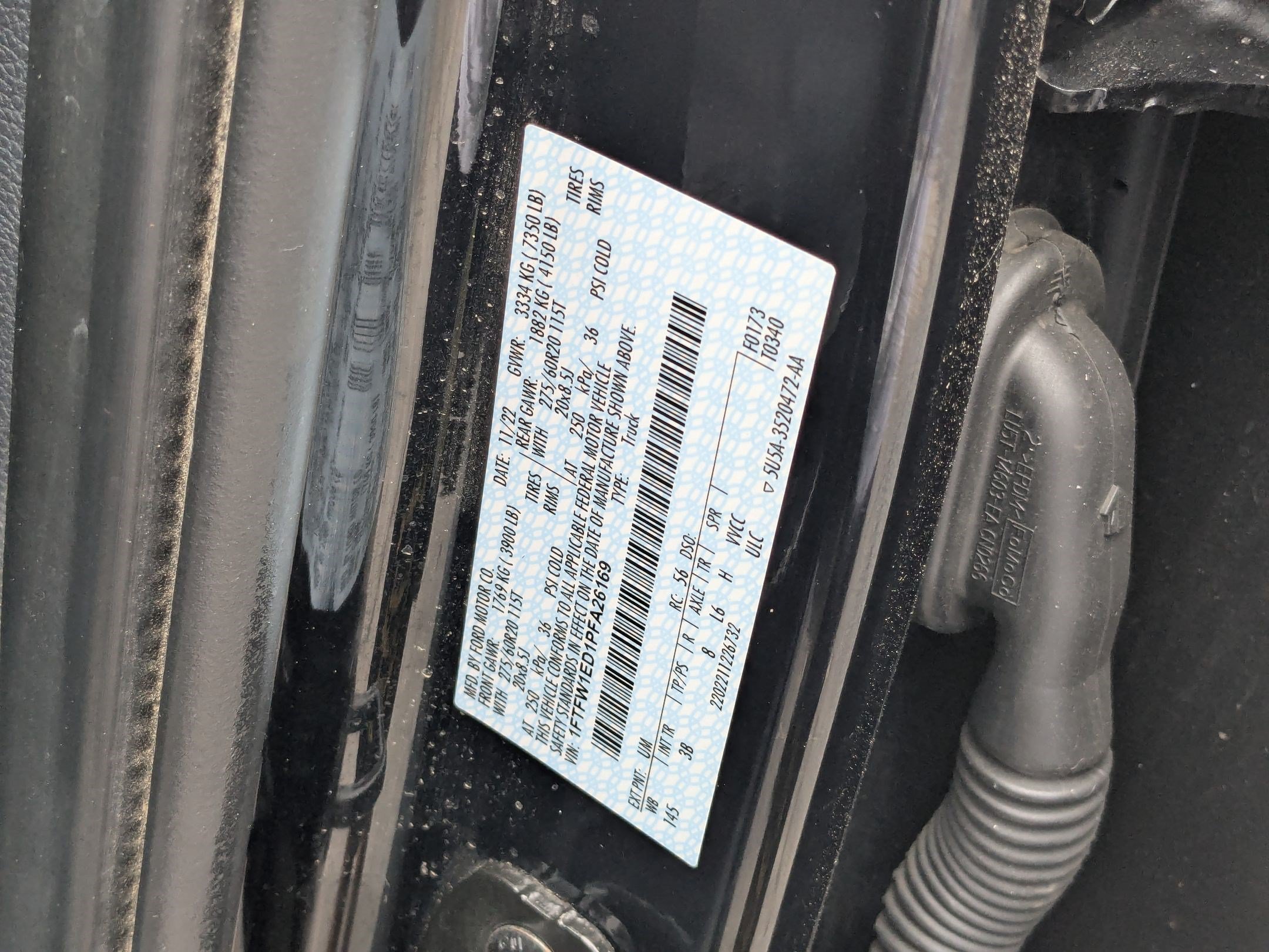Used 2023 Blue Ford Platinum image 35