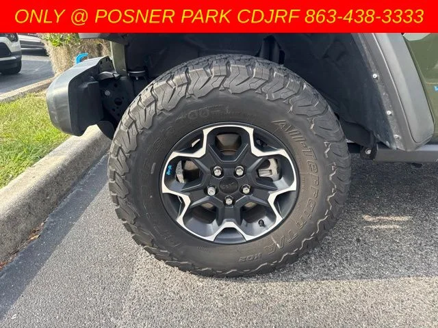 Used 2023 Green Jeep Rubicon 4xe image 8