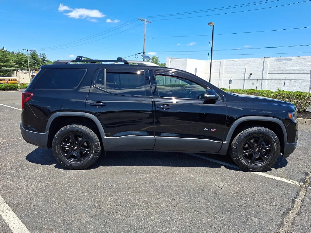 Used 2021 EBONY TWILIGHT METALLIC GMC AT4 image 13