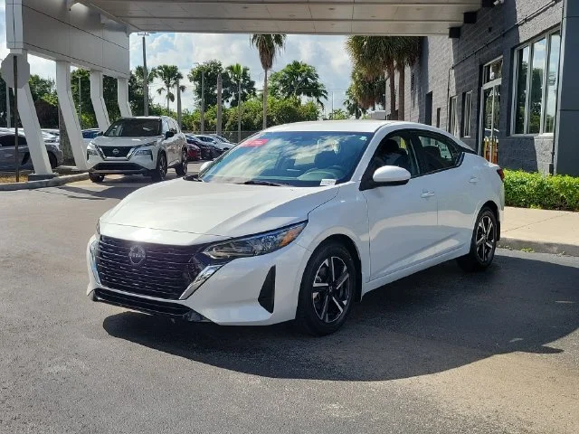 Certified Used 2024 White Nissan SV image 28