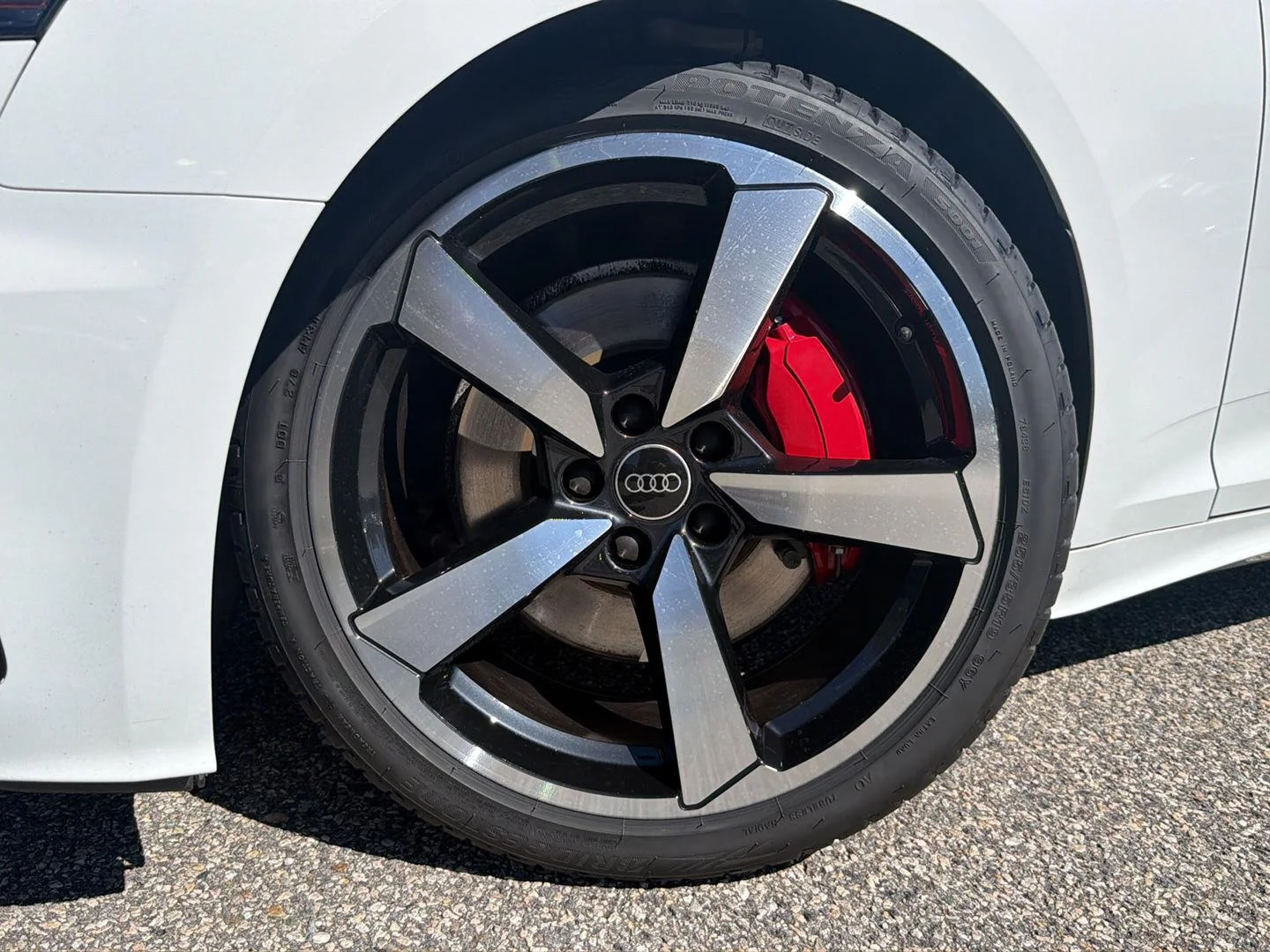 Used 2023 Glacier White Metallic Audi S line Premium Plus image 2