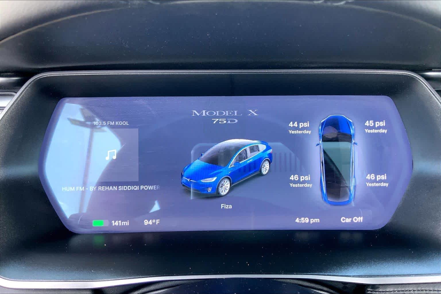 Used 2018 Deep Blue Metallic Tesla 75D image 24