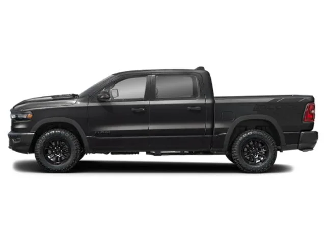 New 2027 Diamond Black Crystal Pearl-Coat Exterior Paint RAM Rebel image 3