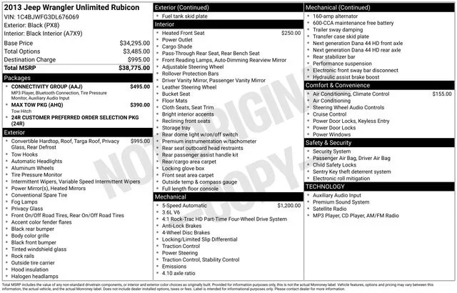 Used 2013 Black Clearcoat Jeep Unlimited Rubicon image 19