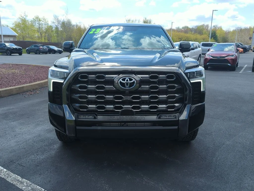 Used 2023 Black Toyota Platinum image 3
