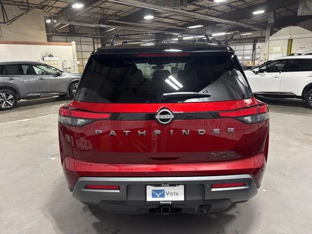 New 2026 Scarlet Ember Tintcoat / Super Black Two-tone Nissan Platinum image 5
