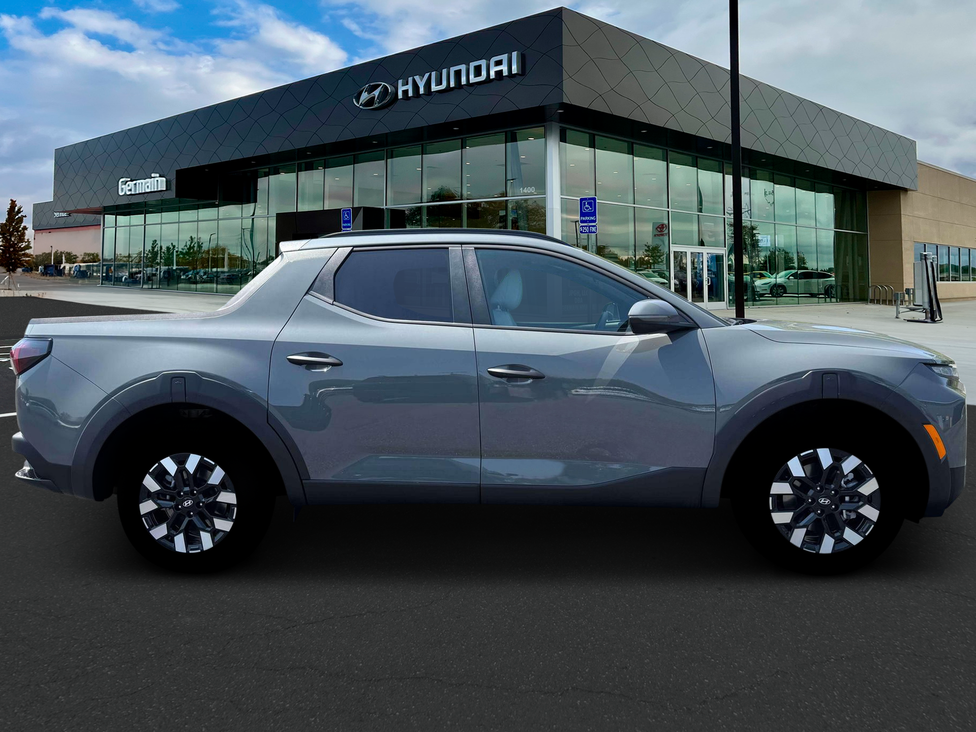 New 2026 Hampton Gray Hyundai SEL AWD image 9