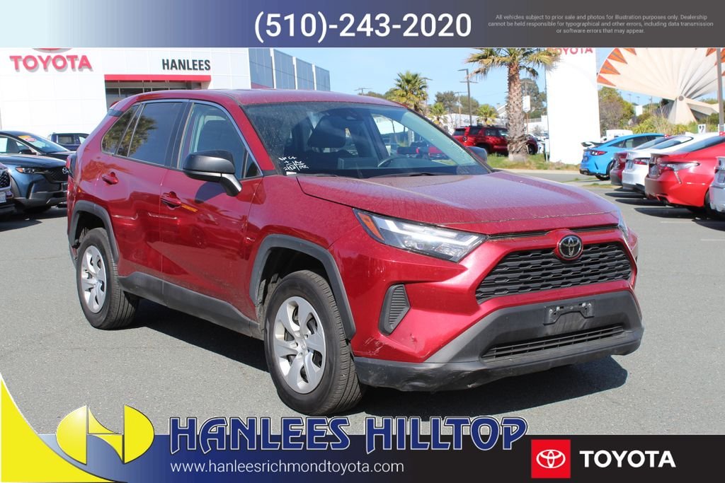 Certified Used 2024 Red Toyota LE image 5