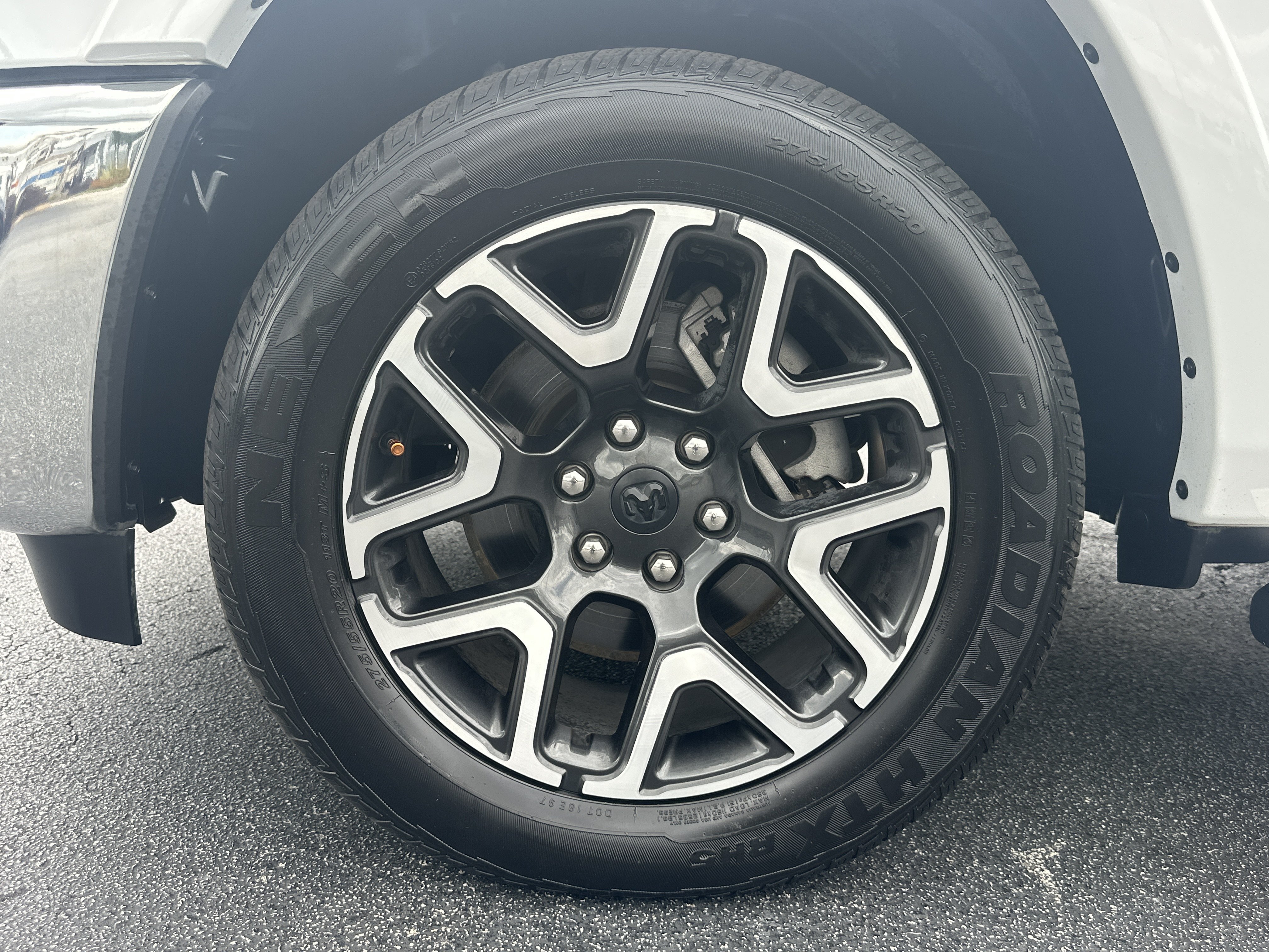 Used 2025 Bright White Clearcoat Ram Laramie image 12