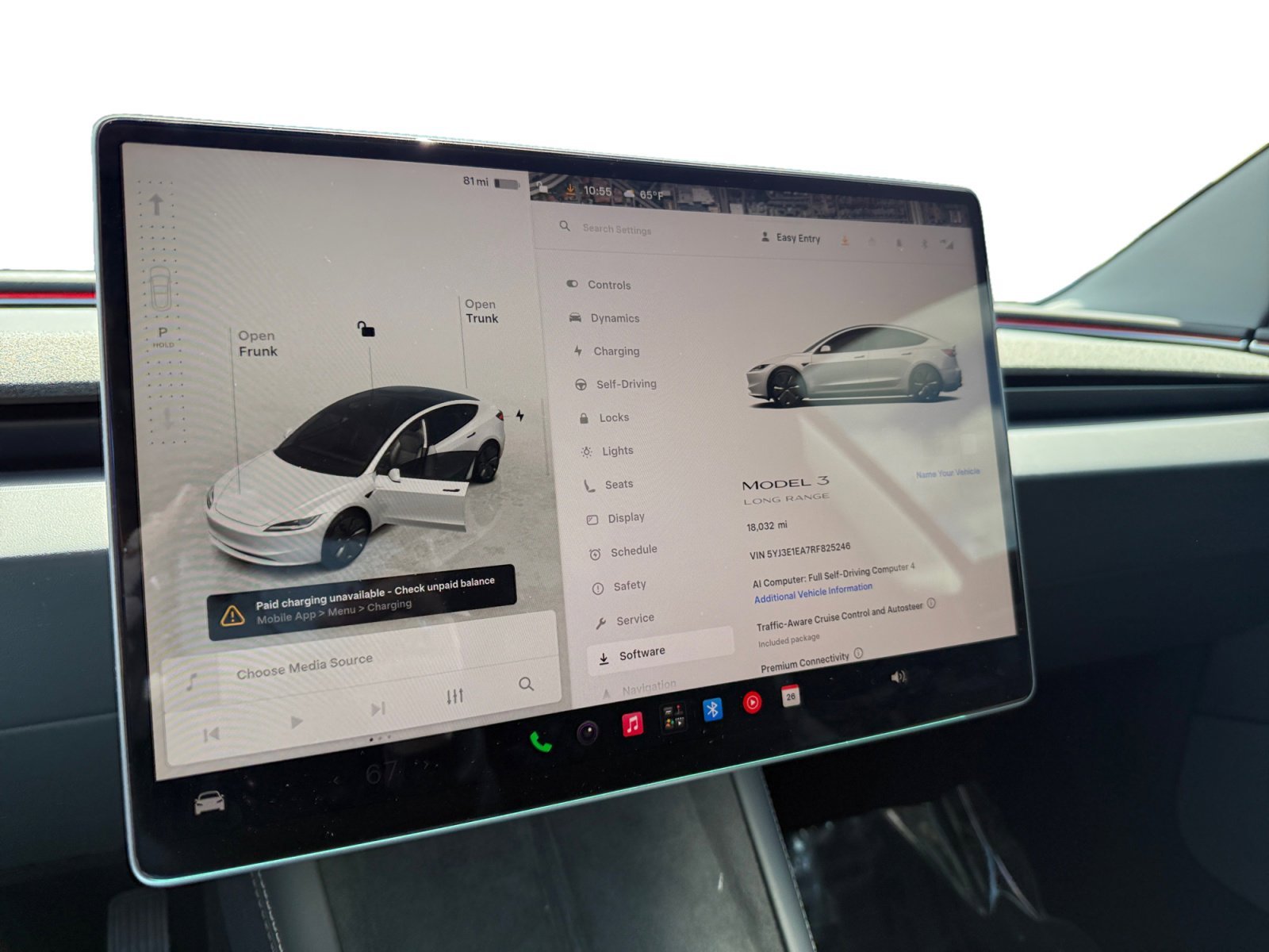 Used 2024 Pearl White Multi-Coat Tesla Base image 11
