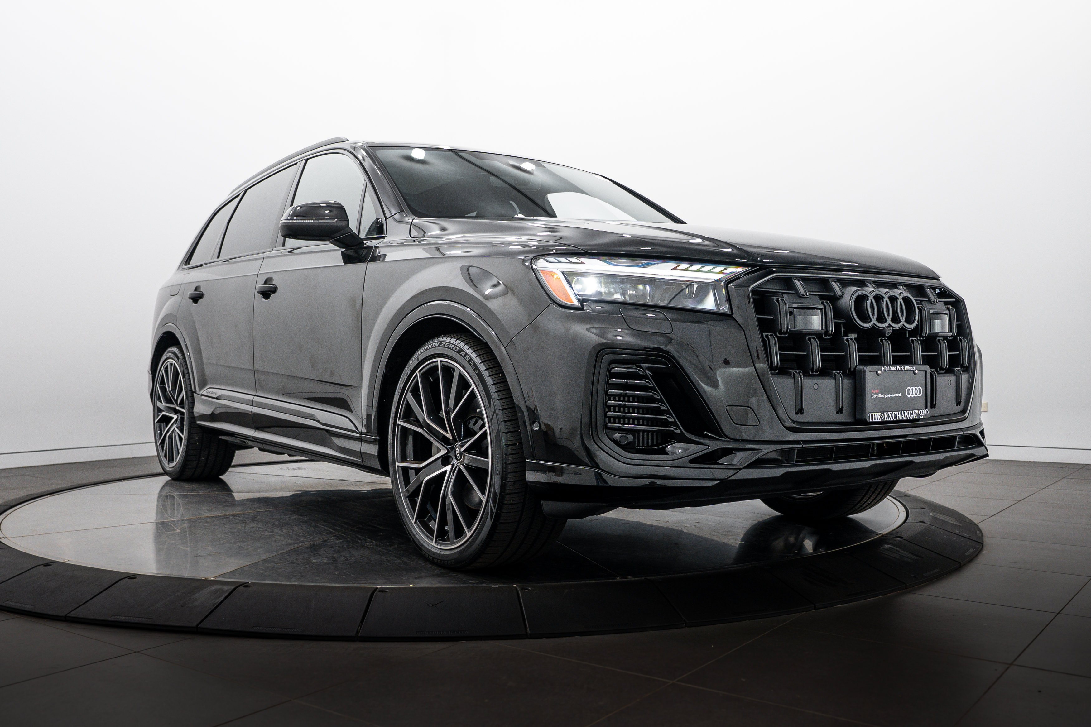 Certified Used 2025 Mythos Black Metallic Audi Prestige image 1