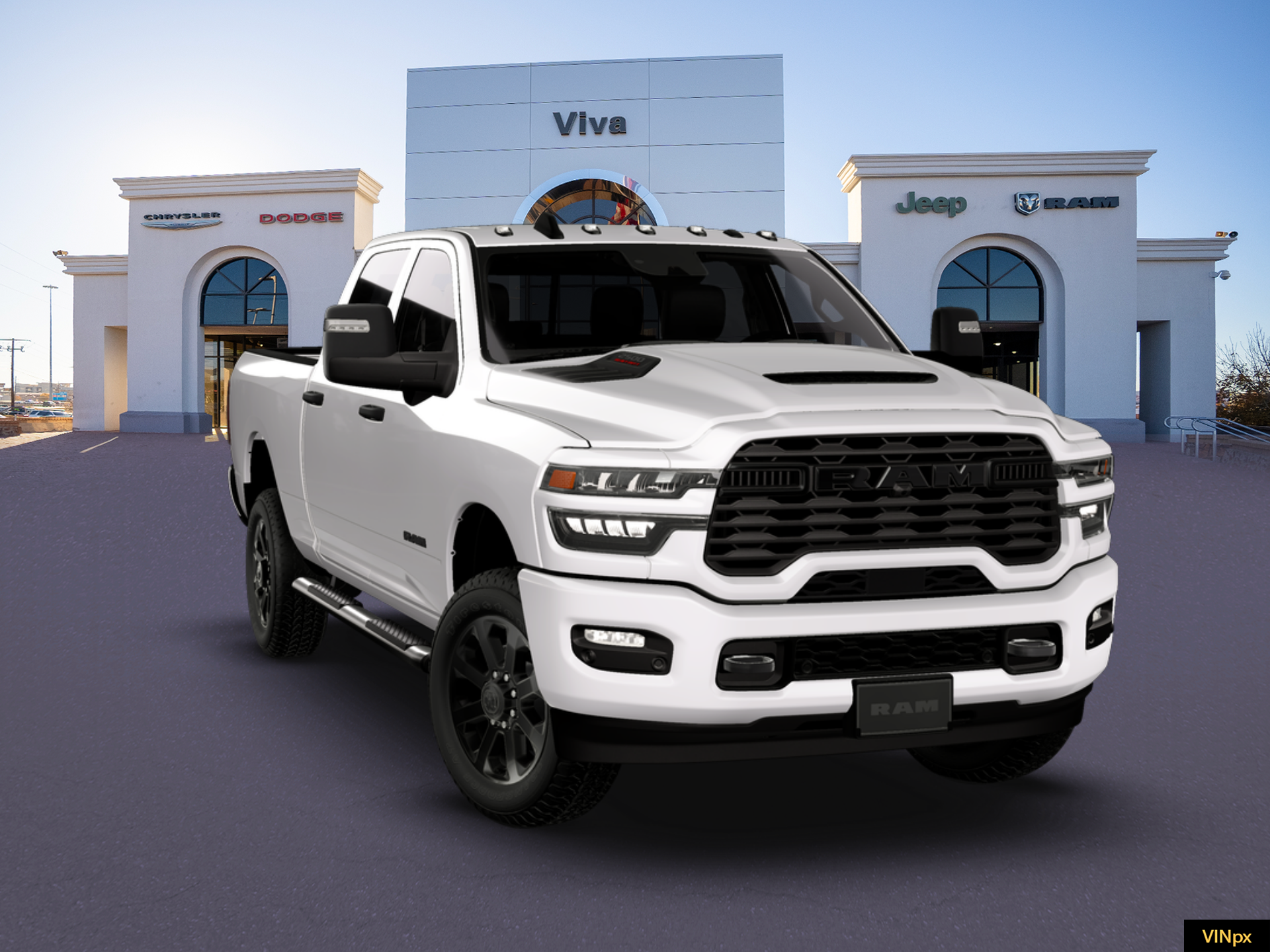 New 2026 Bright White Clear-Coat Exterior Paint RAM  image 28