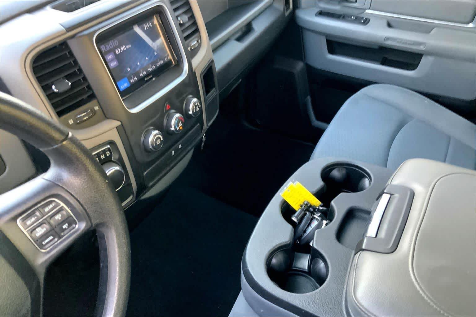 Used 2017 Granite Crystal Metallic Clearcoat Ram Tradesman image 15