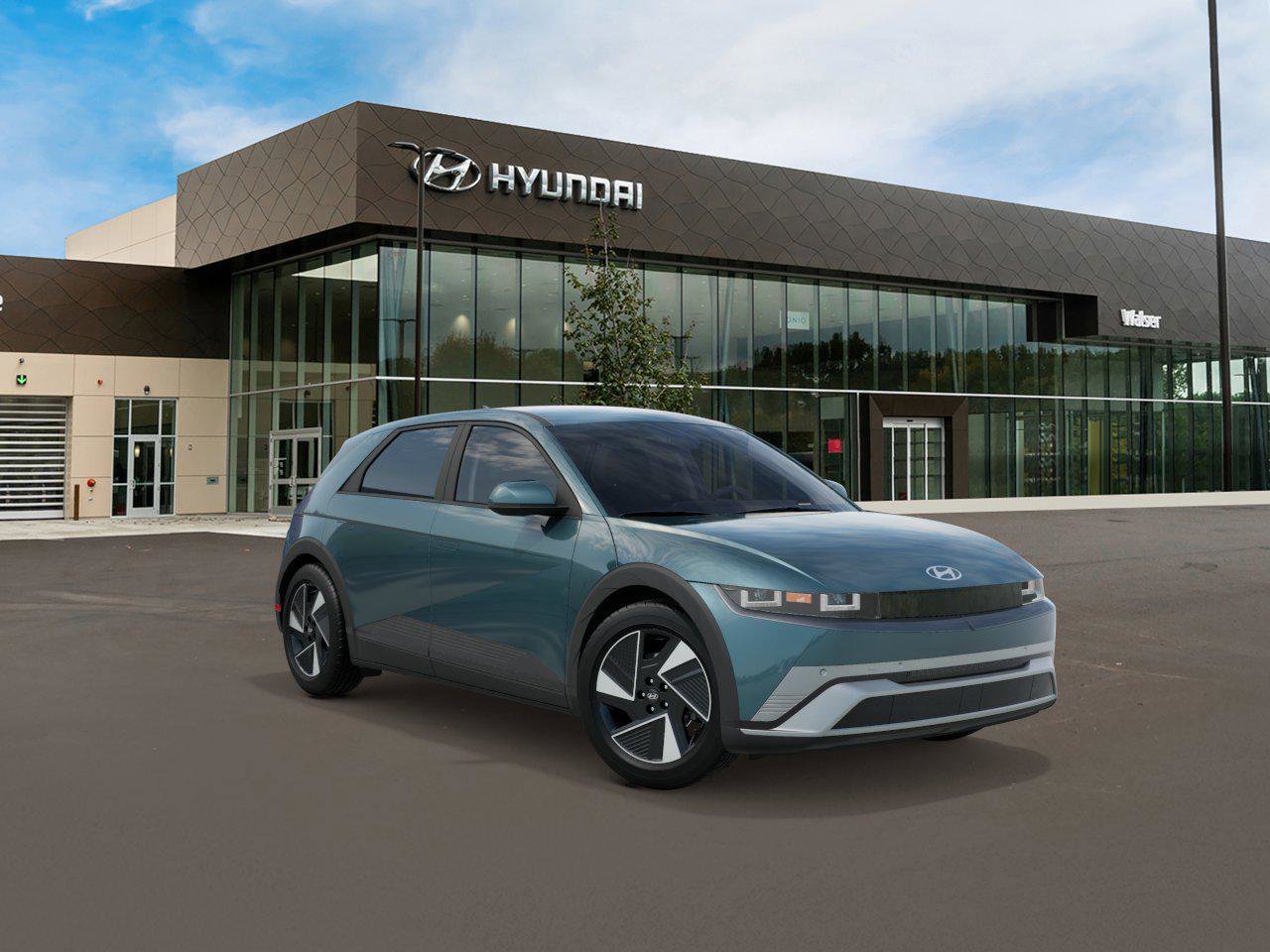 New 2026 Digital Teal Hyundai SEL AWD image 2