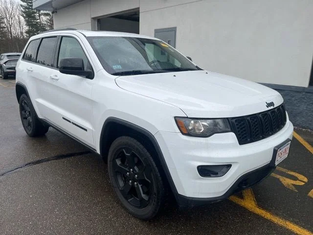 Certified Used 2020 Bright White Clearcoat Jeep Upland image 1