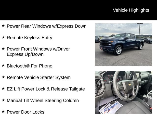 Used 2021 Blue Chevrolet Custom image 15