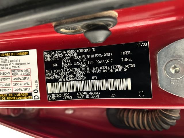 Used 2021 Red Toyota SR5 Premium image 20