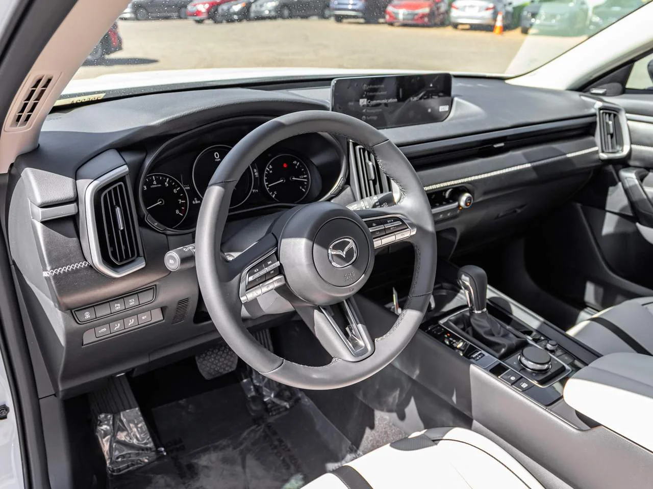 New 2026 Wind Chill Pearl Mazda 2.5 S Premium AWD image 11