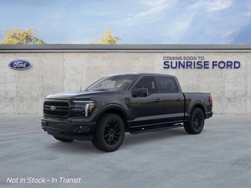 New 2026 Agate Black Metallic Ford Lariat® image 1