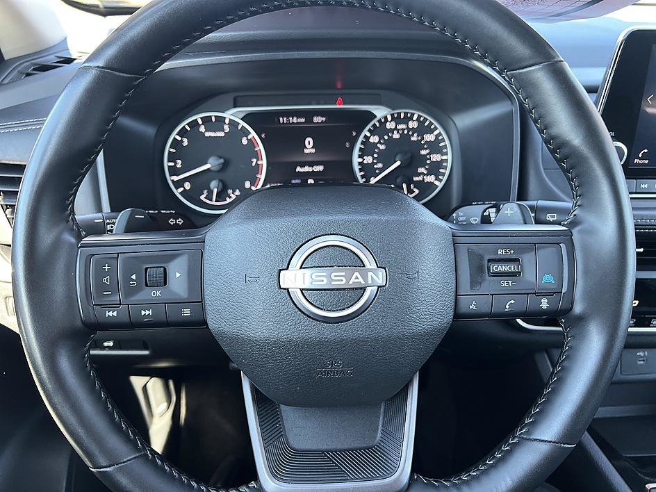 Certified Used 2025 Super Black Nissan SV image 22