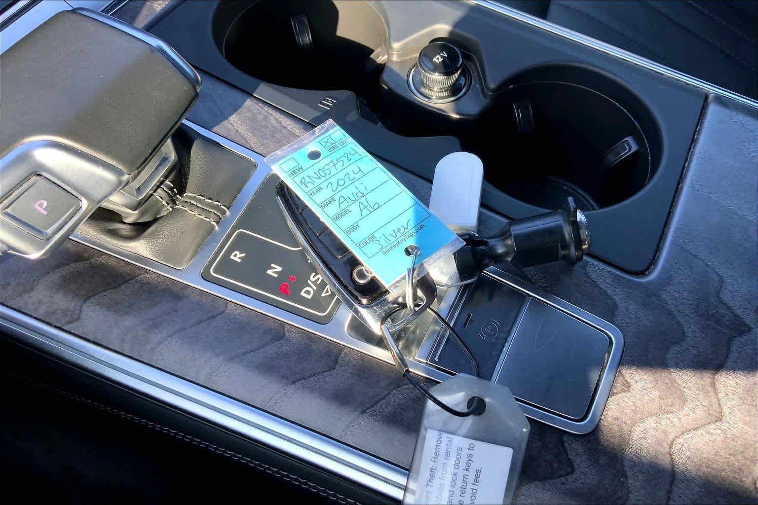 Used 2024 Florett Silver Metallic Audi Premium Plus image 15
