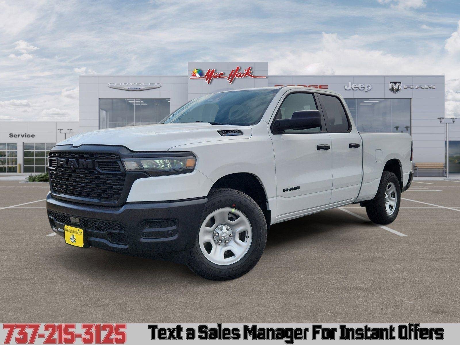 New 2026 Bright White Clear-Coat Exterior Paint RAM Tradesman image 1