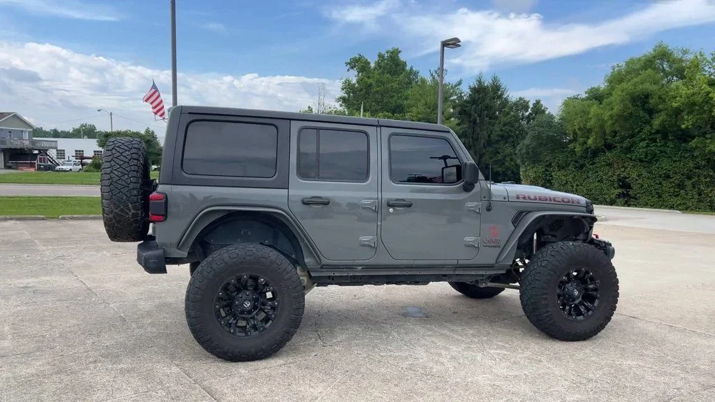 Used 2020 Gray Jeep Unlimited Rubicon image 7
