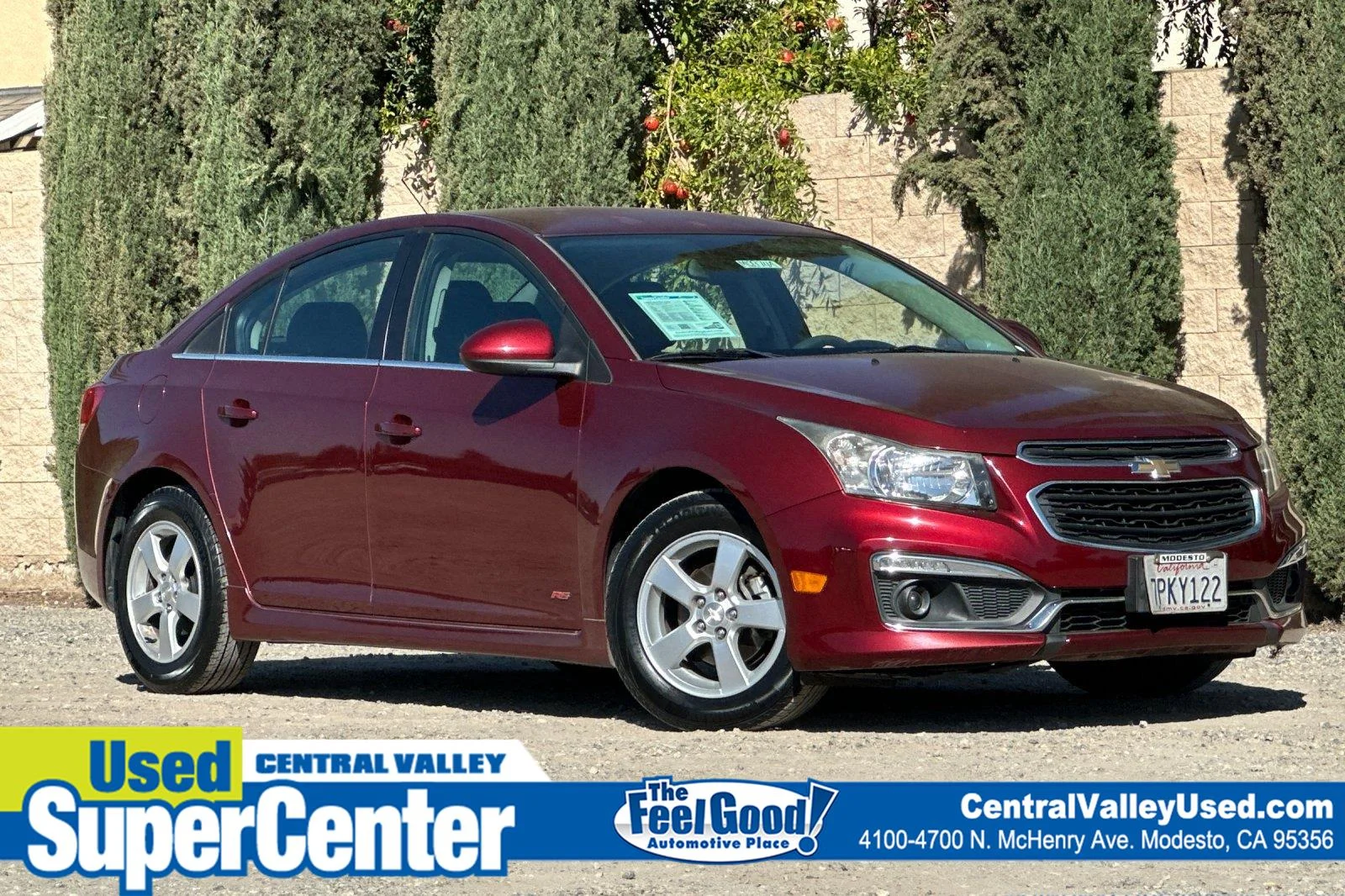 Used 2016 Siren Red Tintcoat Chevrolet LT image 1