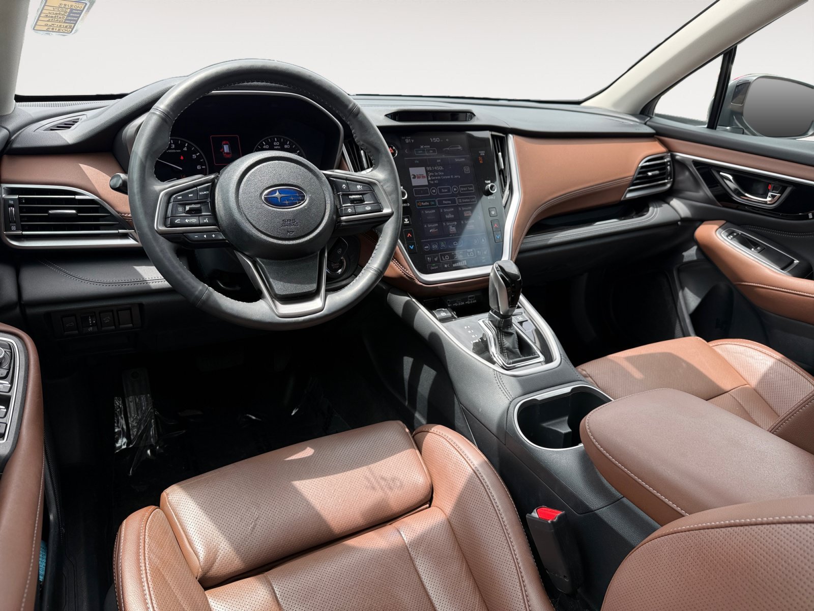 Used 2024 Crystal White Pearl Subaru Touring image 15