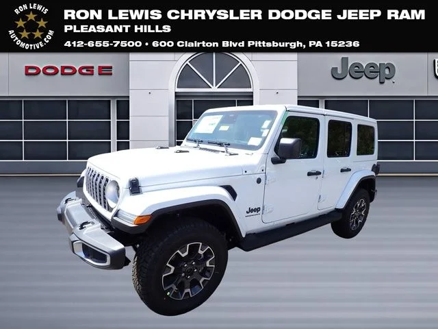 New 2026 White Jeep Sahara image 1