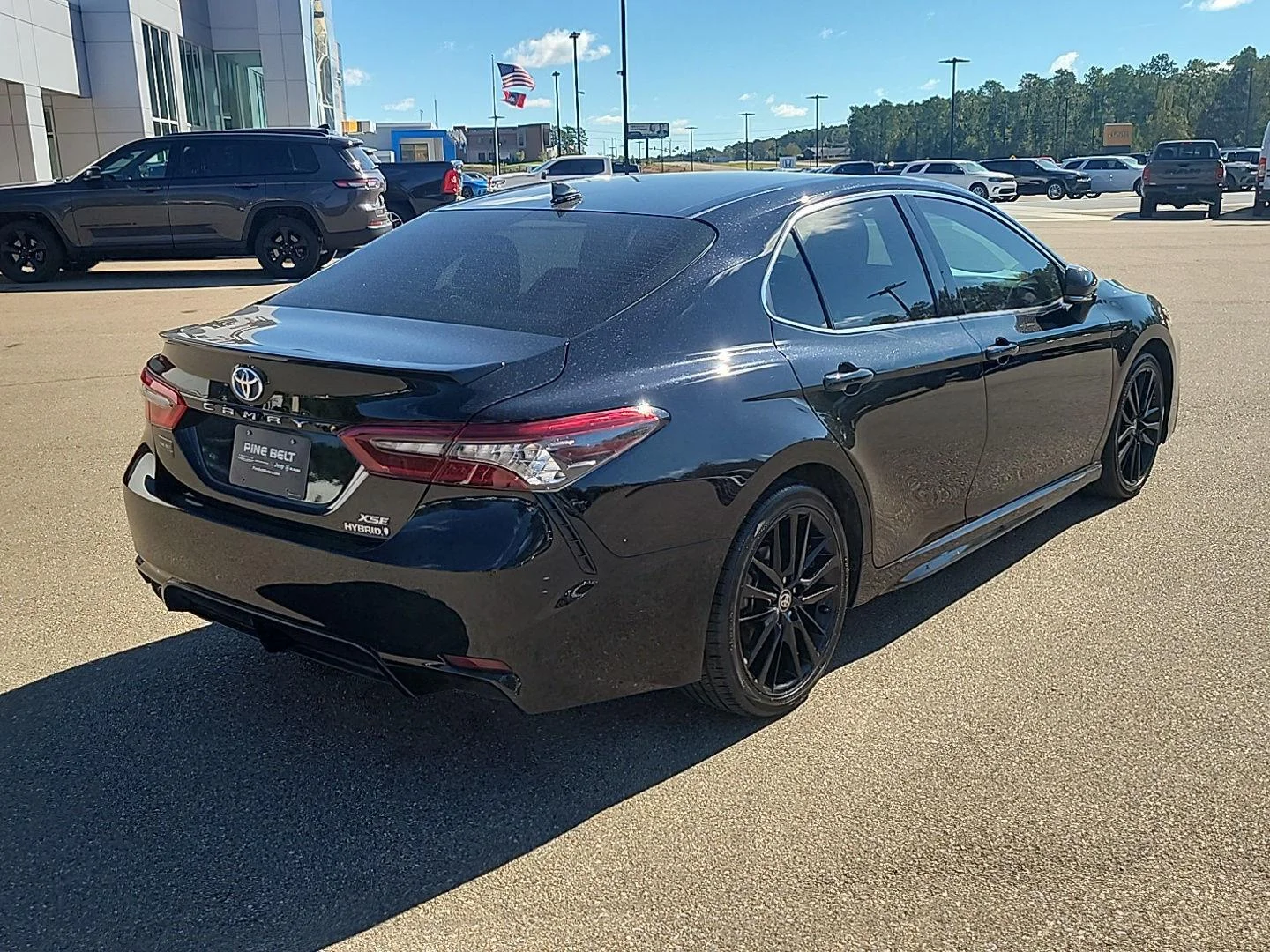 Used 2024 Midnight Black Metallic Toyota XSE image 14