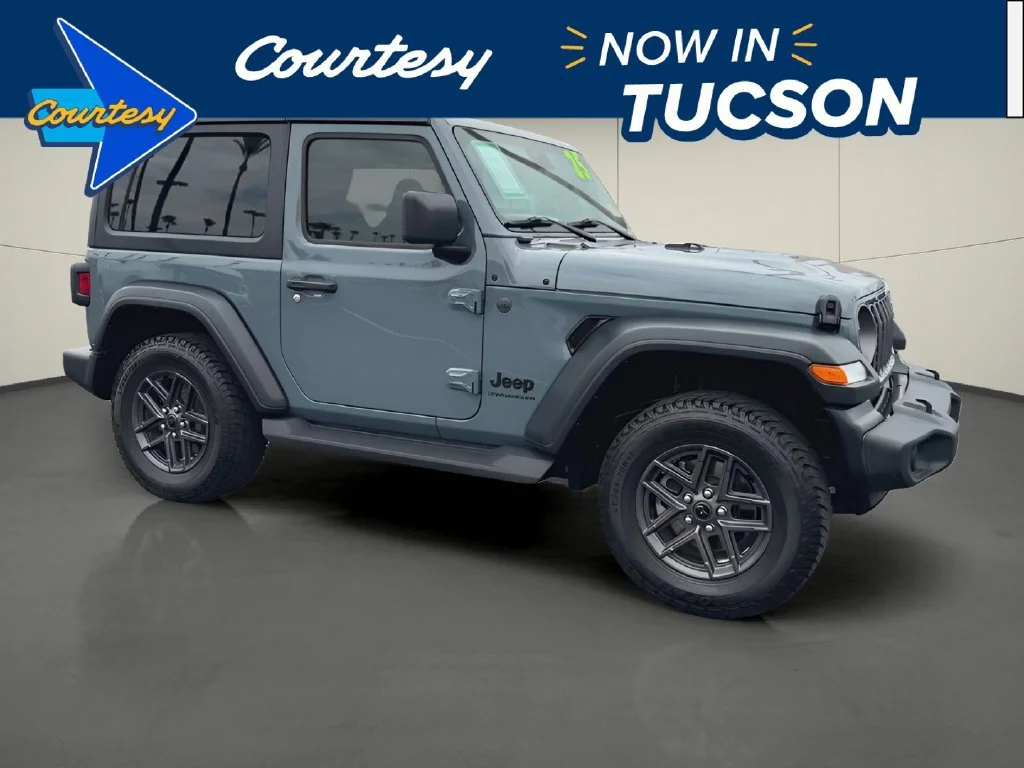Used 2025 Gray Jeep Sport S image 1