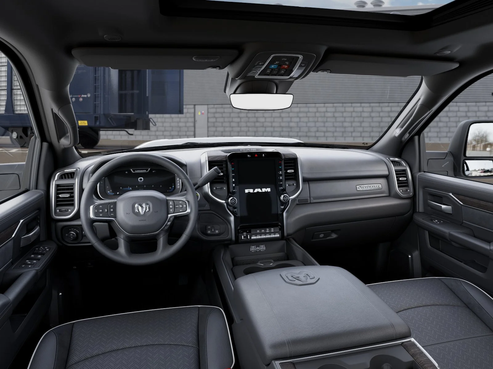 New 2026 Bright White Clear-Coat Exterior Paint RAM LARAMIE image 8