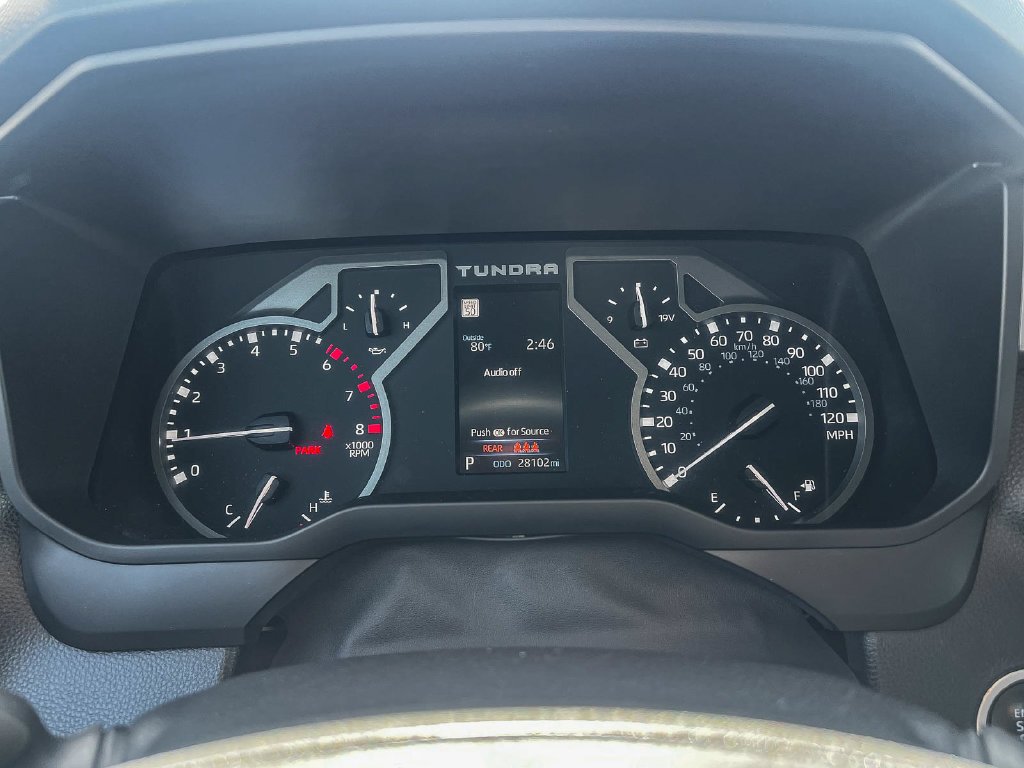 Used 2023 Midnight Black Metallic Toyota SR5 image 21