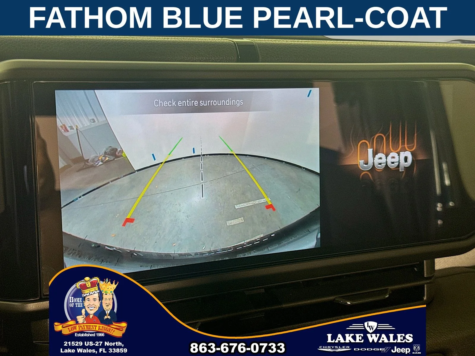Used 2025 Blue Jeep Sport S image 13
