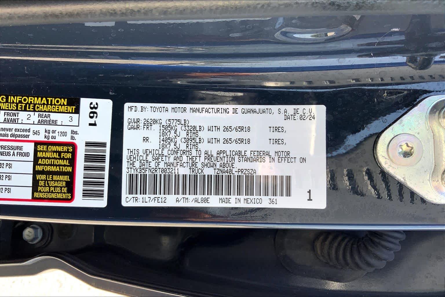 Used 2024 Underground Toyota TRD Sport image 36