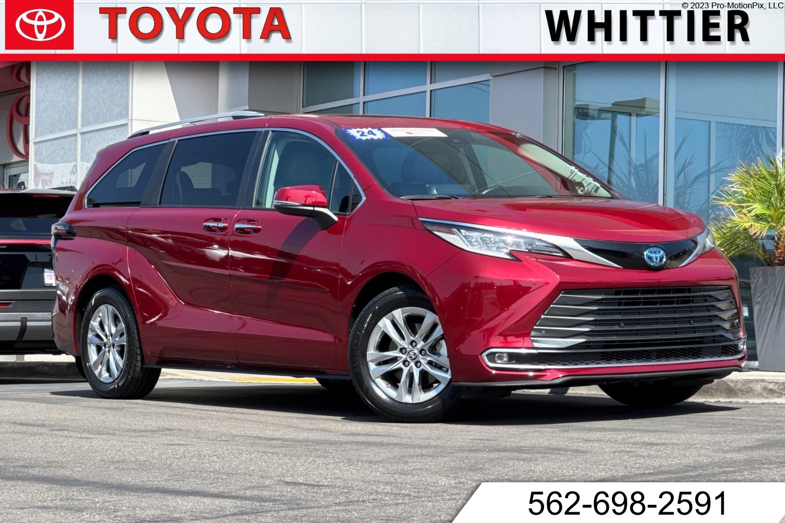Used 2024 Red Toyota Limited image 1