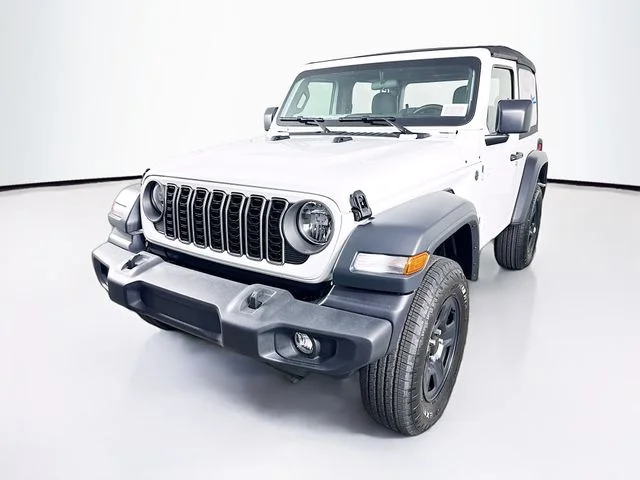 New 2026 Bright White Clear-Coat Exterior Paint Jeep Sport image 3