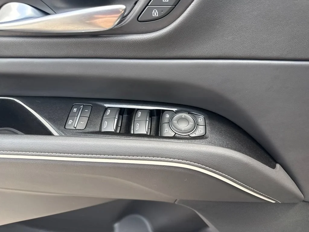 Used 2023 Galactic Gray Metallic Cadillac Premium Luxury image 32