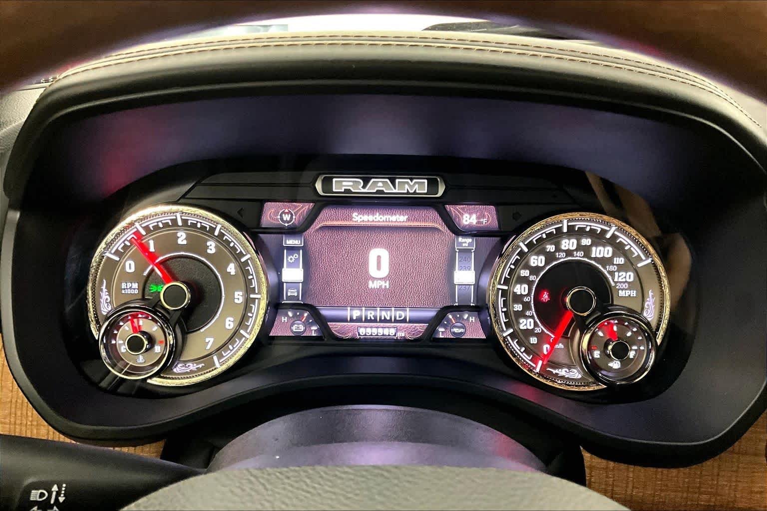 Used 2022 Delmonico Red Pearlcoat Ram Longhorn image 25