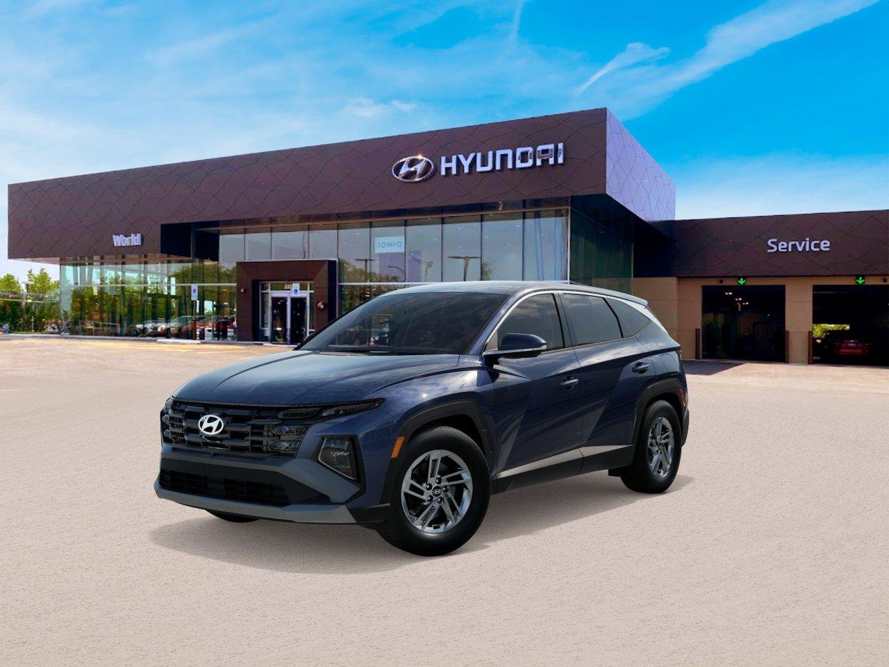 New 2026 Atlantis Blue Hyundai SE FWD image 1