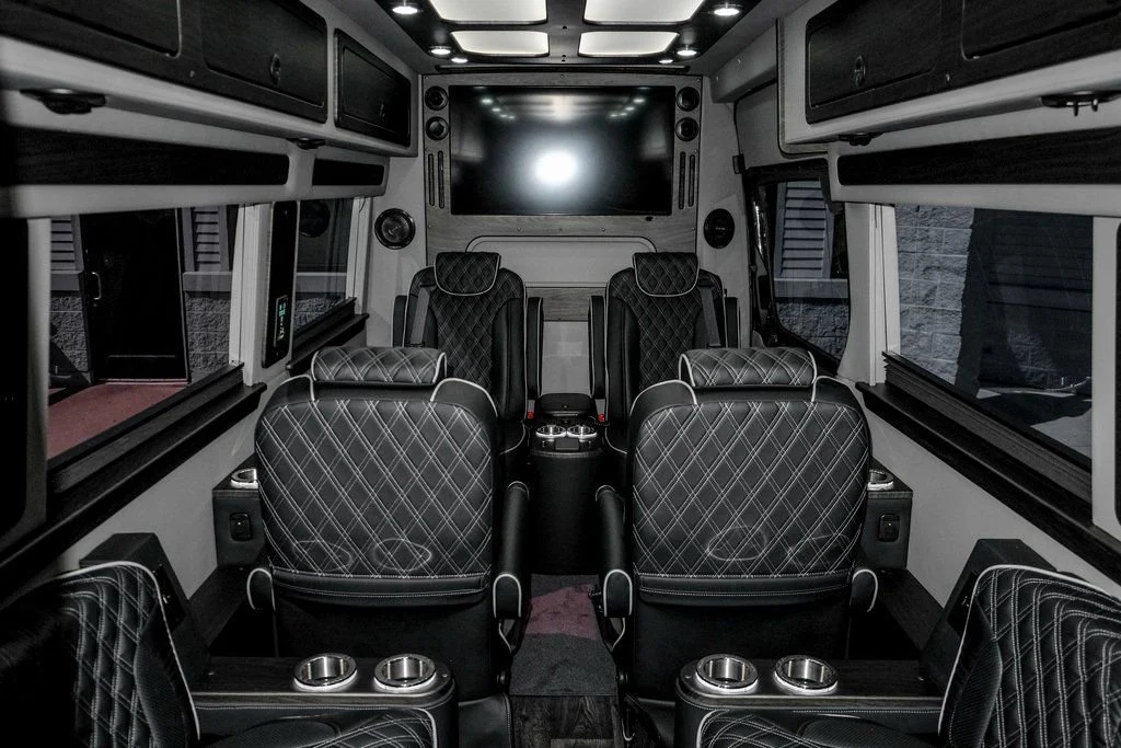 New 2026 Obsidian Black Metallic Midwest Automotive Designs D6 W/ Full Partition image 81