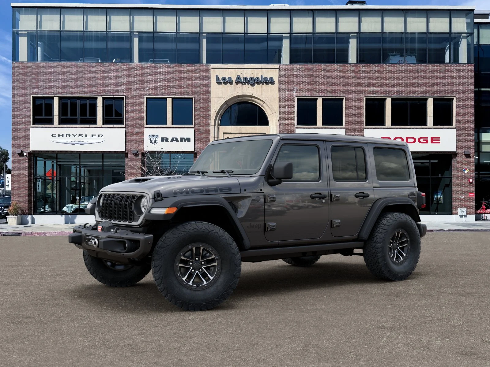 New 2026 Granite Crystal Metallic Clear-Coat Exterior Paint Jeep Moab 392 image 28