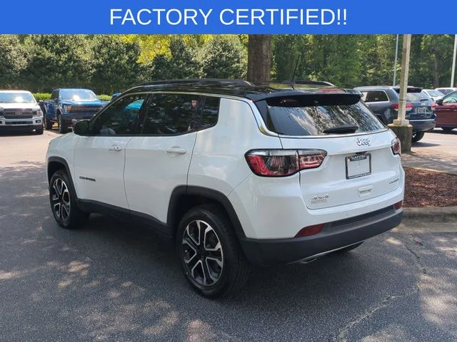 Used 2023 White Jeep Limited image 3