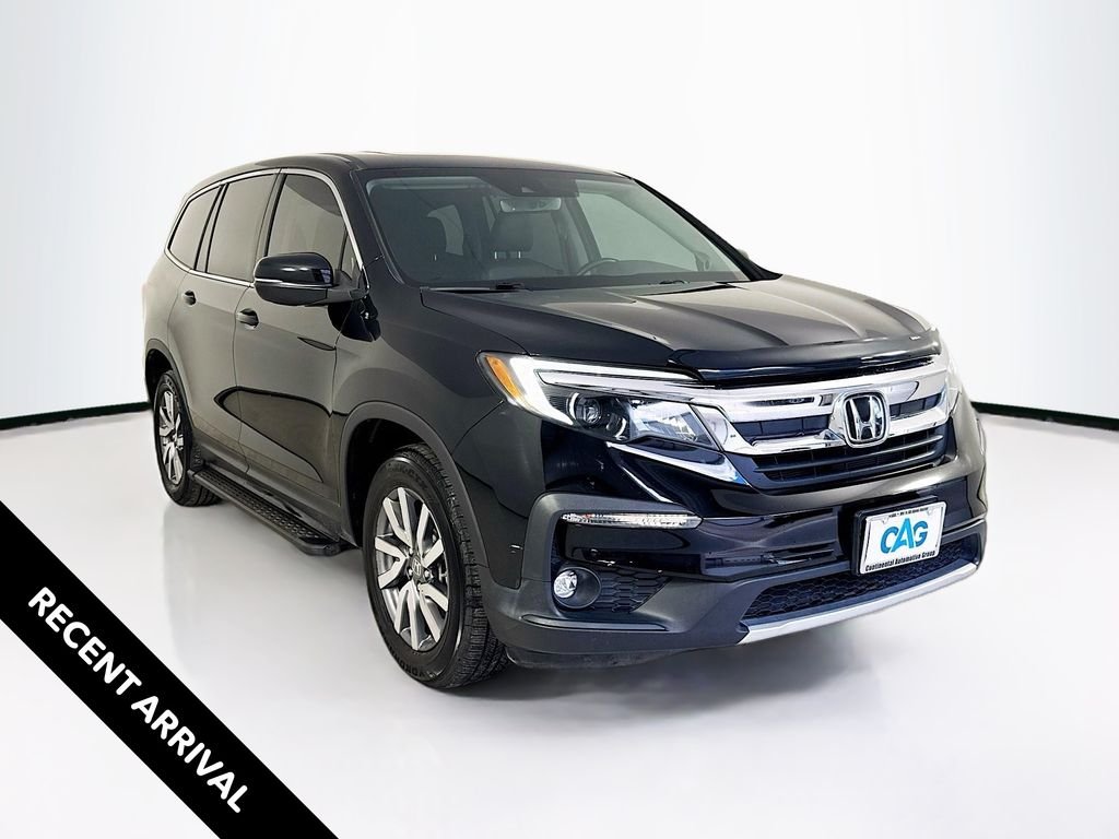 Certified Used 2021 Black Honda EX-L image 1