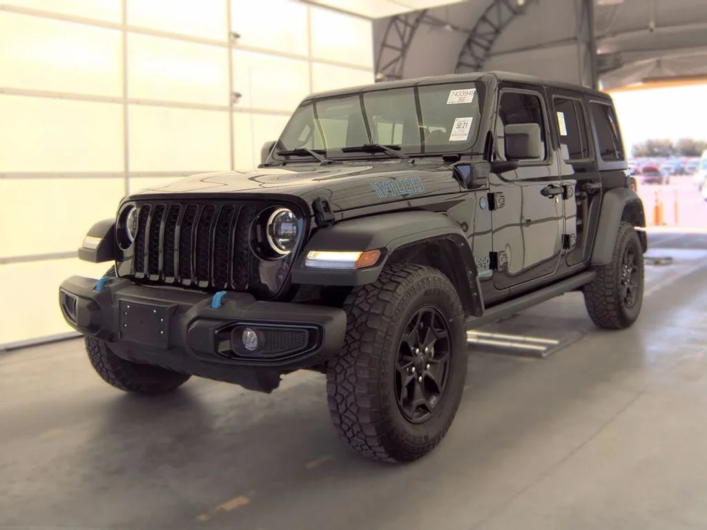 Used 2023 Black Jeep Willys 4xe image 1