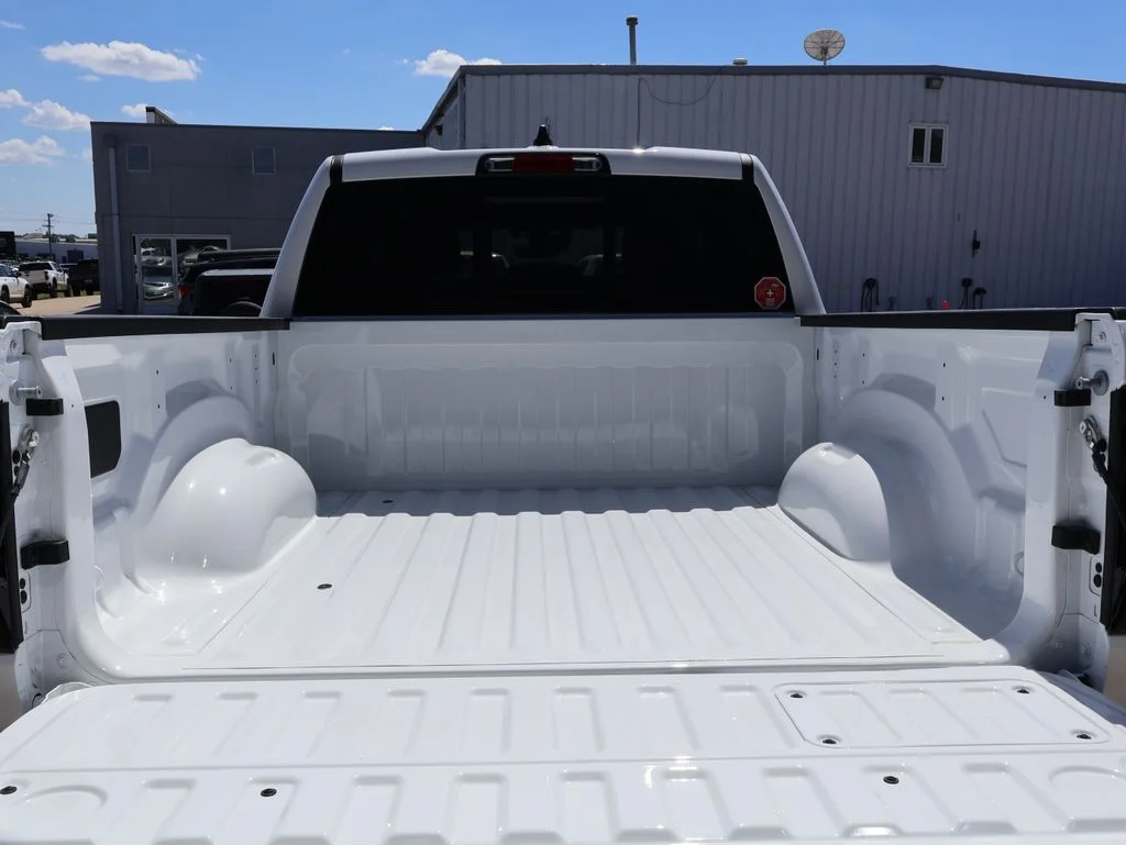 New 2026 Bright White Clear-Coat Exterior Paint RAM Laramie image 13