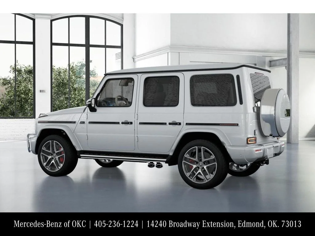 New 2027 MANUFAKTUR Moonlight White Metallic Mercedes-Benz AMG® G 63 SUV image 31